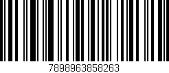 Código de barras (EAN, GTIN, SKU, ISBN): '7898963858263'