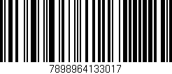 Código de barras (EAN, GTIN, SKU, ISBN): '7898964133017'