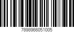 Código de barras (EAN, GTIN, SKU, ISBN): '7898966051005'