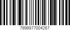 Código de barras (EAN, GTIN, SKU, ISBN): '7898977004267'