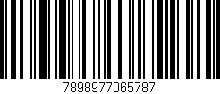 Código de barras (EAN, GTIN, SKU, ISBN): '7898977065787'