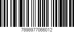 Código de barras (EAN, GTIN, SKU, ISBN): '7898977066012'