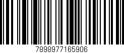 Código de barras (EAN, GTIN, SKU, ISBN): '7898977165906'