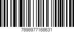 Código de barras (EAN, GTIN, SKU, ISBN): '7898977168631'