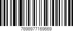 Código de barras (EAN, GTIN, SKU, ISBN): '7898977169669'