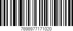 Código de barras (EAN, GTIN, SKU, ISBN): '7898977171020'