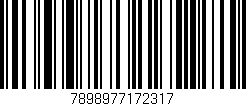 Código de barras (EAN, GTIN, SKU, ISBN): '7898977172317'