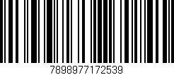 Código de barras (EAN, GTIN, SKU, ISBN): '7898977172539'