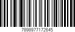 Código de barras (EAN, GTIN, SKU, ISBN): '7898977172645'