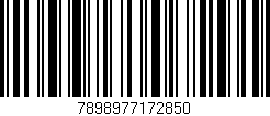 Código de barras (EAN, GTIN, SKU, ISBN): '7898977172850'