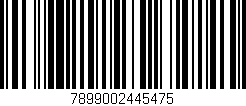 Código de barras (EAN, GTIN, SKU, ISBN): '7899002445475'