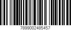 Código de barras (EAN, GTIN, SKU, ISBN): '7899002485457'