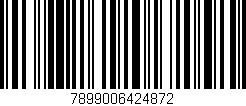 Código de barras (EAN, GTIN, SKU, ISBN): '7899006424872'