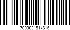 Código de barras (EAN, GTIN, SKU, ISBN): '7899031514616'