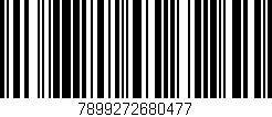 Código de barras (EAN, GTIN, SKU, ISBN): '7899272680477'