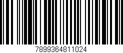 Código de barras (EAN, GTIN, SKU, ISBN): '7899364811024'