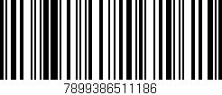 Código de barras (EAN, GTIN, SKU, ISBN): '7899386511186'
