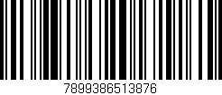 Código de barras (EAN, GTIN, SKU, ISBN): '7899386513876'