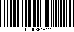 Código de barras (EAN, GTIN, SKU, ISBN): '7899386515412'