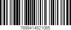 Código de barras (EAN, GTIN, SKU, ISBN): '7899414821065'