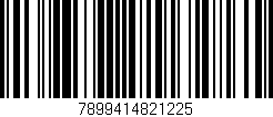 Código de barras (EAN, GTIN, SKU, ISBN): '7899414821225'