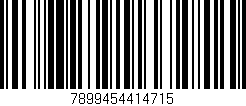 Código de barras (EAN, GTIN, SKU, ISBN): '7899454414715'