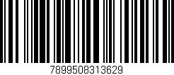 Código de barras (EAN, GTIN, SKU, ISBN): '7899508313629'