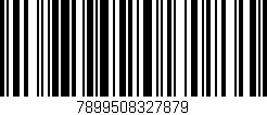 Código de barras (EAN, GTIN, SKU, ISBN): '7899508327879'