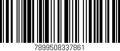 Código de barras (EAN, GTIN, SKU, ISBN): '7899508337861'