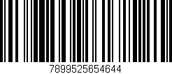 Código de barras (EAN, GTIN, SKU, ISBN): '7899525654644'