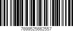 Código de barras (EAN, GTIN, SKU, ISBN): '7899525662557'