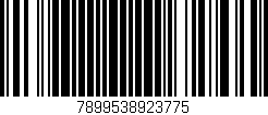 Código de barras (EAN, GTIN, SKU, ISBN): '7899538923775'