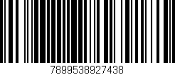 Código de barras (EAN, GTIN, SKU, ISBN): '7899538927438'