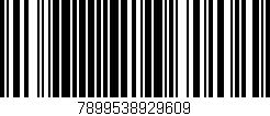 Código de barras (EAN, GTIN, SKU, ISBN): '7899538929609'