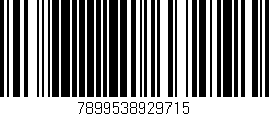 Código de barras (EAN, GTIN, SKU, ISBN): '7899538929715'