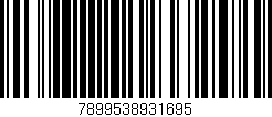 Código de barras (EAN, GTIN, SKU, ISBN): '7899538931695'