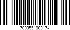 Código de barras (EAN, GTIN, SKU, ISBN): '7899551903174'