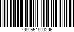 Código de barras (EAN, GTIN, SKU, ISBN): '7899551909336'