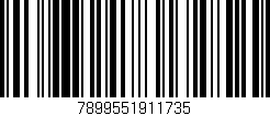 Código de barras (EAN, GTIN, SKU, ISBN): '7899551911735'