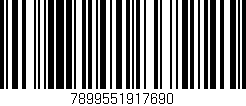 Código de barras (EAN, GTIN, SKU, ISBN): '7899551917690'