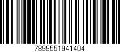 Código de barras (EAN, GTIN, SKU, ISBN): '7899551941404'