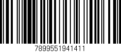 Código de barras (EAN, GTIN, SKU, ISBN): '7899551941411'