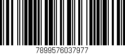 Código de barras (EAN, GTIN, SKU, ISBN): '7899576037977'