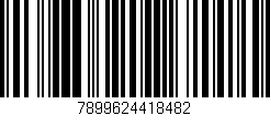 Código de barras (EAN, GTIN, SKU, ISBN): '7899624418482'