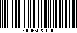 Código de barras (EAN, GTIN, SKU, ISBN): '7899650233738'