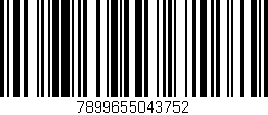 Código de barras (EAN, GTIN, SKU, ISBN): '7899655043752'