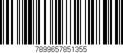 Código de barras (EAN, GTIN, SKU, ISBN): '7899657851355'