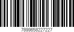 Código de barras (EAN, GTIN, SKU, ISBN): '7899658227227'