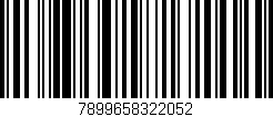 Código de barras (EAN, GTIN, SKU, ISBN): '7899658322052'