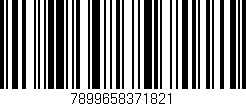 Código de barras (EAN, GTIN, SKU, ISBN): '7899658371821'
